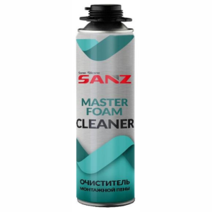 Очиститель пены монтажной SANZ FOAM CLEANER, 500 мл